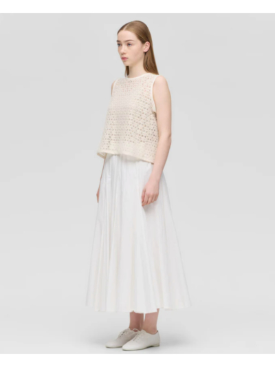mizuiroind（ミズイロインド）1-230159 lace crew neck vestの通販