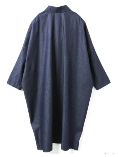 mizuiroind（ミズイロインド）1-250083 denim wide shirt CTの通販