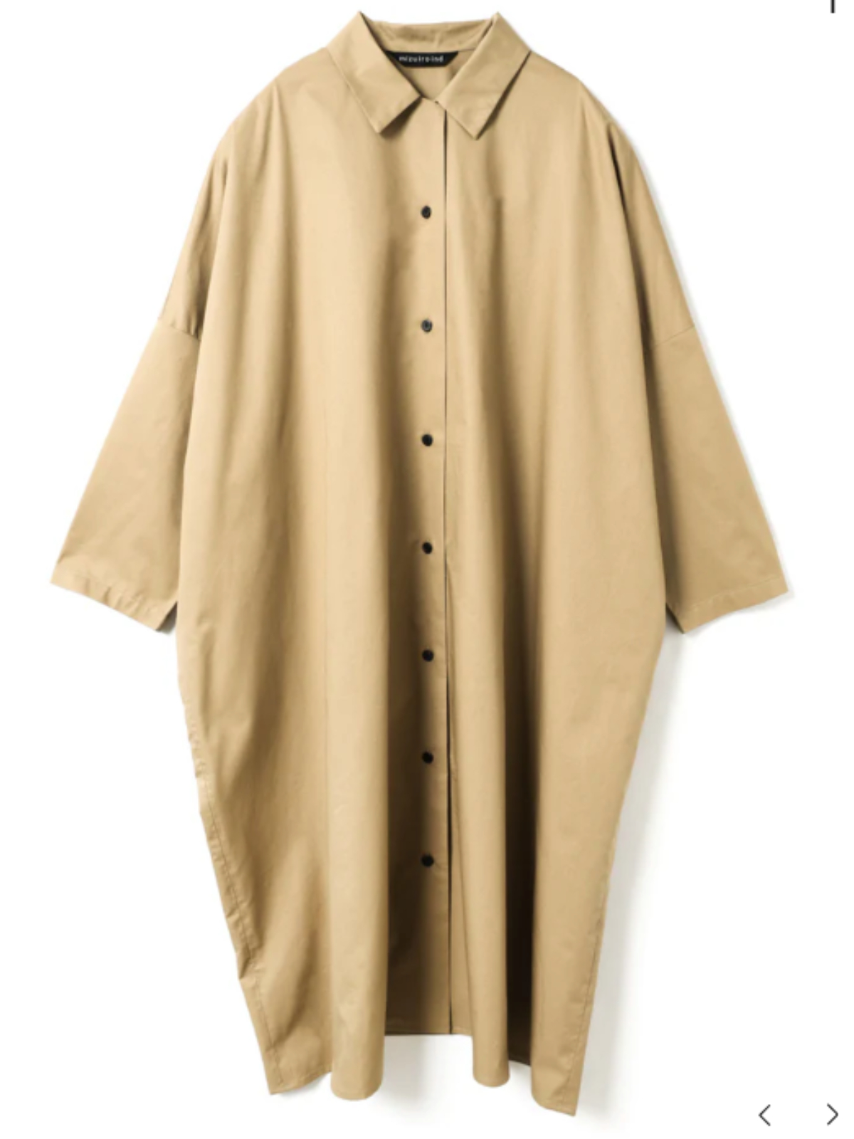 はなみかん　ビアズリー&ミズイロインド mizuiroind（ミズイロインド）1-250084 wide shirt CTの通販 - BOOMERANG