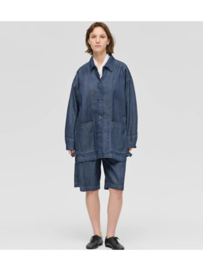 mizuiroind（ミズイロインド）1-270039BL wide denim coverallの通販