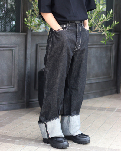 新品★beautiful people★selvedge denim★34 beautiful people(ビューティフルピープル)のdouble－end