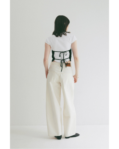 CLANE (クラネ) 10110-7193 LOW WAIST BARREL PANTSの通販 - BOOMERANG