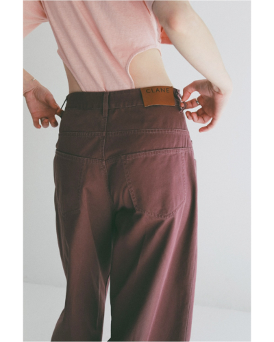 CLANE (クラネ) 10110-7193 LOW WAIST BARREL PANTSの通販 - BOOMERANG