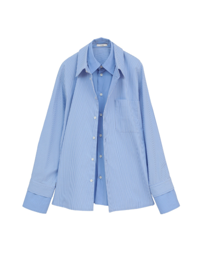 CLANE (クラネ) 10122-4053 TWO TONE LAYERED SHIRTSの通販 - BOOMERANG