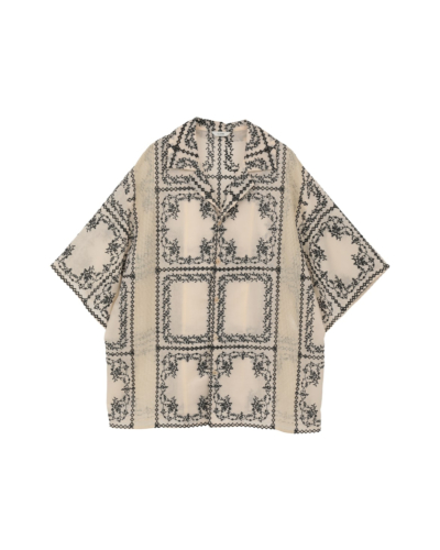 CLANE (クラネ) 10122-4263 EMBROIDERY LACE BOX SHIRTSの通販 - BOOMERANG