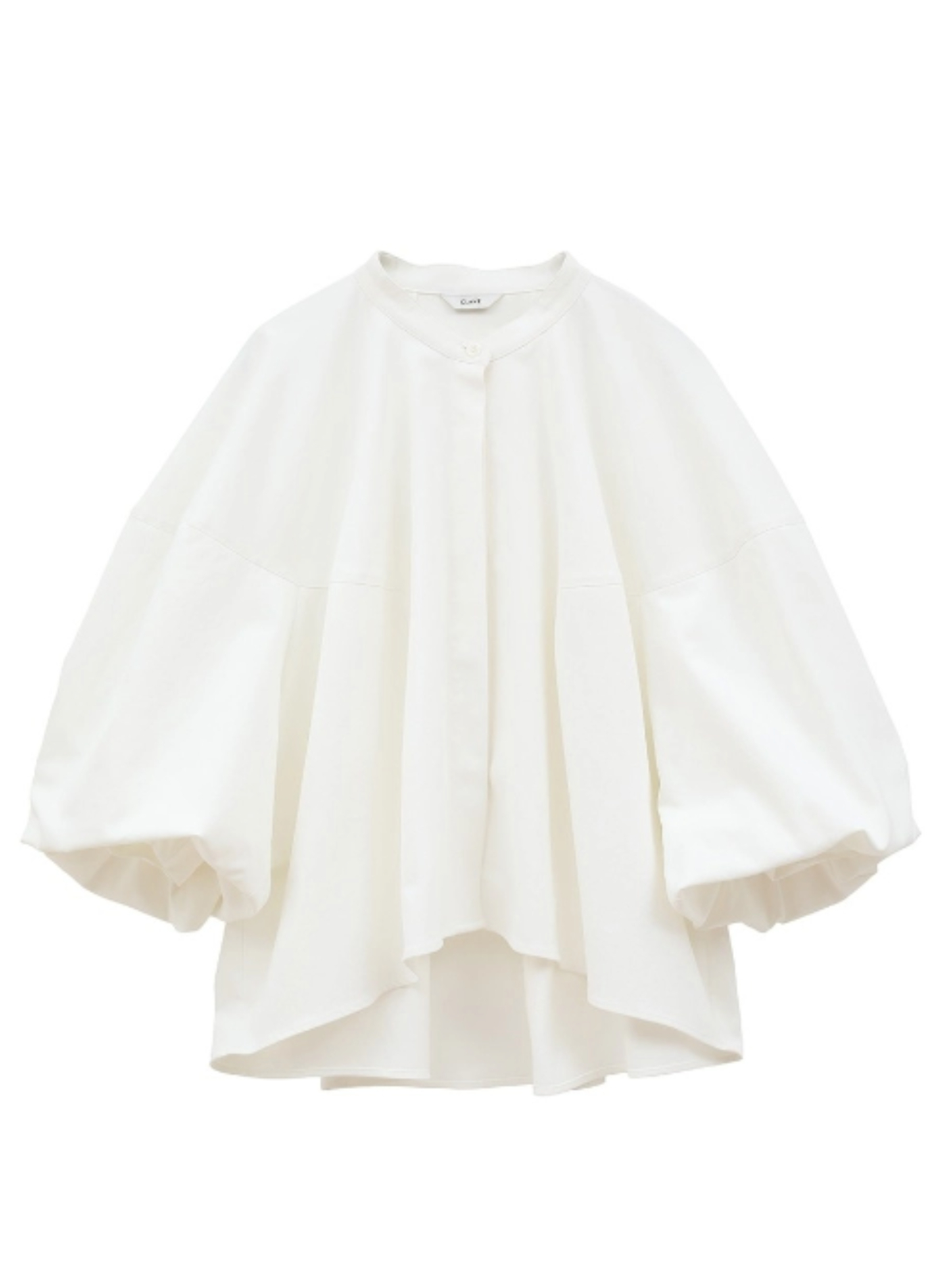 【新品】CLANE クラネ / BACK PLEATS SHIRT CLANE（クラネ） ブラウス シャツ 「CLANE/クラネ」BACK DESIGN FLOWER
