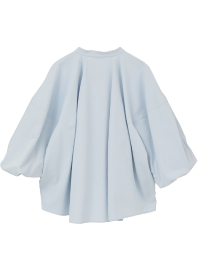 CLANE (クラネ) 10122-4323 VOLUME SLEEVE STAND NECK SHIRTSの通販