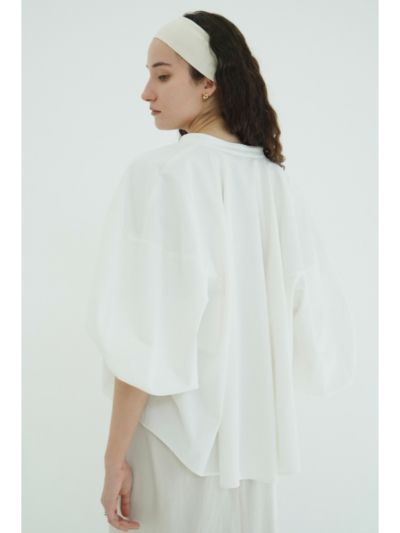 CLANE (クラネ) 10122-4323 VOLUME SLEEVE STAND NECK SHIRTSの通販
