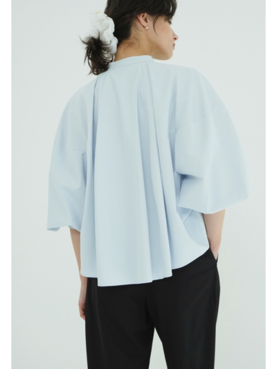 CLANE (クラネ) 10122-4323 VOLUME SLEEVE STAND NECK SHIRTSの通販