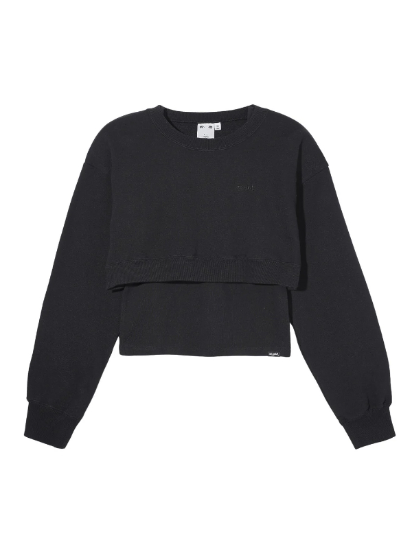 X-girl（エックスガール) 105241012009 LAYERED 2PCS TOP X-girl