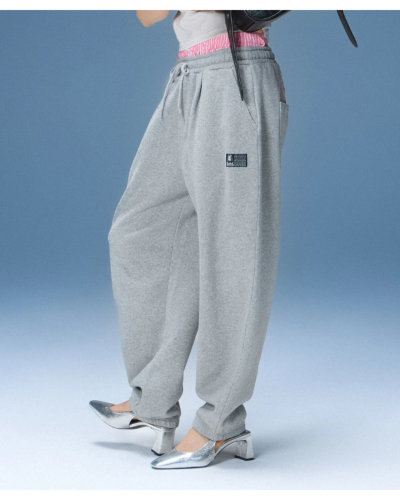 X-girl（エックスガール）105262031018 SCRIPT LOGO SWEATPANTSの通販