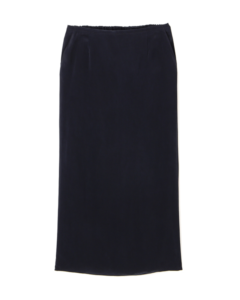 ETRE TOKYO 25SS キュプラIラインスカート セージ M ETRE TOKYO - キュプラIラインスカート - SAGE | ADDICT WEB SHOP