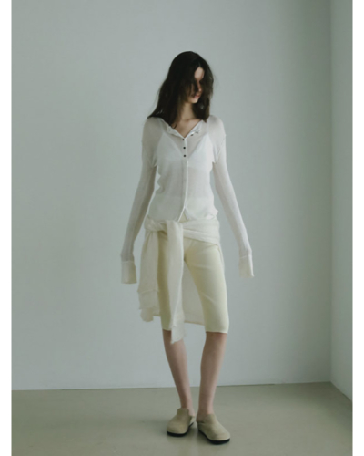 ETRE TOKYO（エトレトウキョウ) 1225404041 シアーハイゲージニット