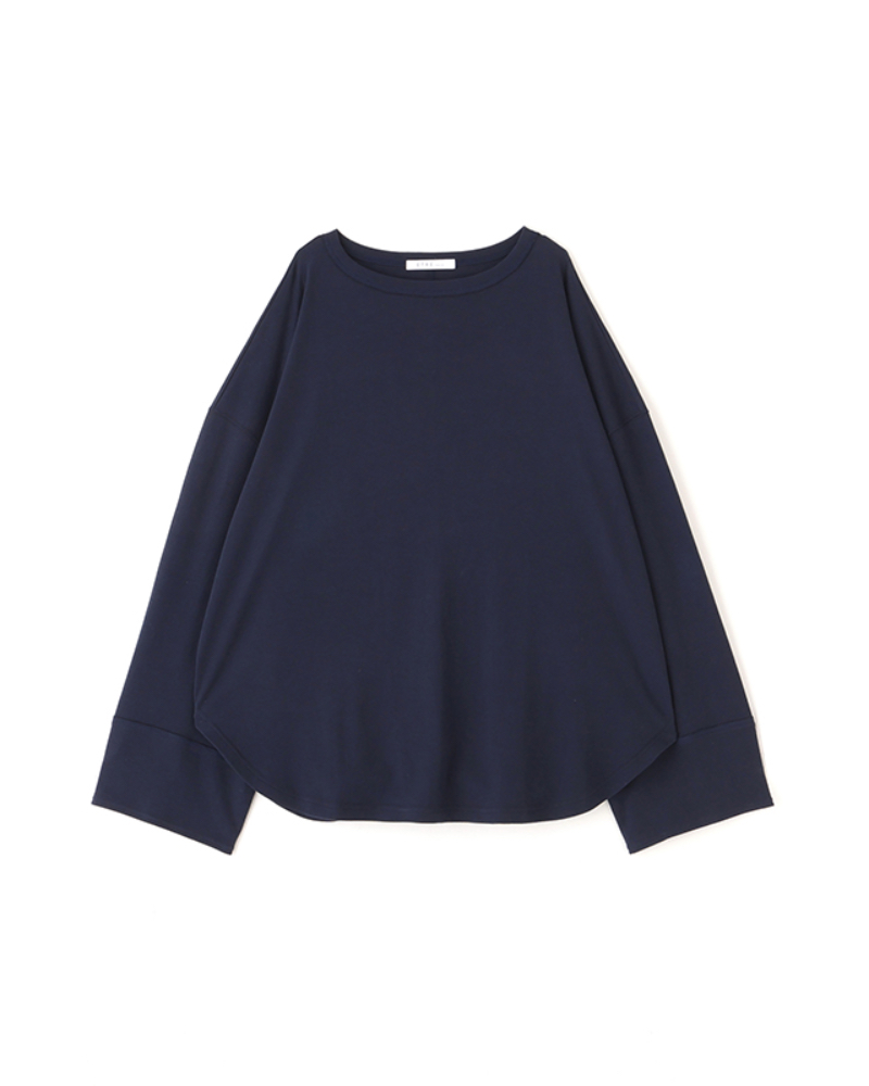 ETRE TOKYO（エトレトウキョウ) 1226212058 ボートネックカフスロンTee