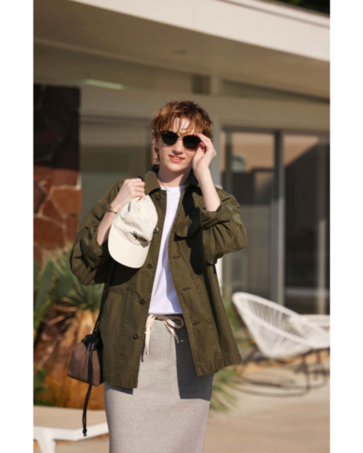 SACRA（サクラ）126105031 VINTAGE BACK SATIN SHIRT JACKETの通販