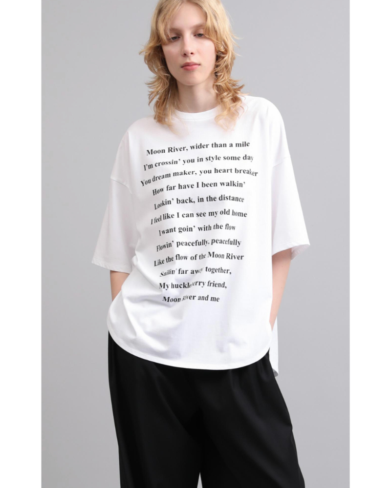 SACRA（サクラ）126144091 S.FINE COTTON LOGO TOPの通販 - BOOMERANG