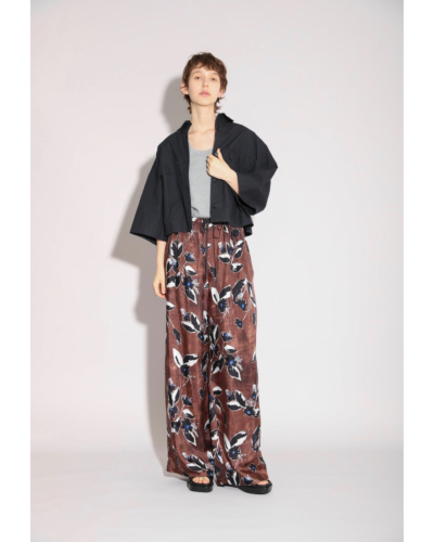 SACRA（サクラ）126208071 COTTON HORSE CLOTH CROPPED SHIRTの通販