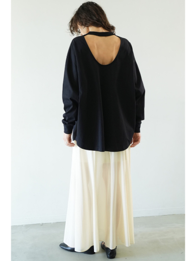 CLANE (クラネ) 16105-1162 BACK OPEN HALTER NECK TOPSの通販