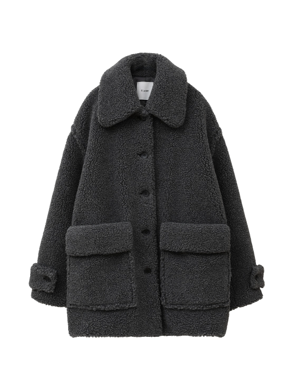 CLANE (クラネ) 17104-0552 RIDGE POCKET BOA OVER COATの通販 - BOOMERANG