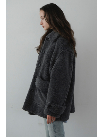 CLANE (クラネ) 17104-0552 RIDGE POCKET BOA OVER COATの通販 CLANE (クラネ) 17104-0552 RIDGE POCKET BOA OVER COATの通販