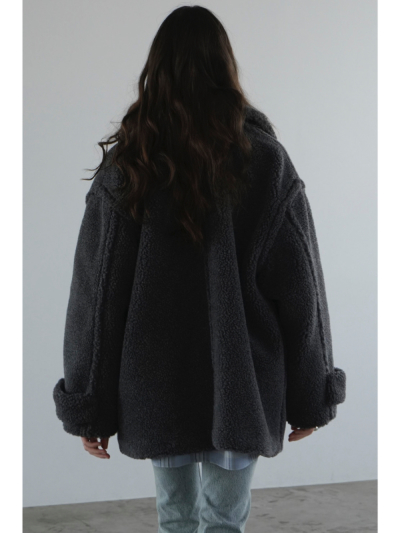 CLANE (クラネ) 17104-0552 RIDGE POCKET BOA OVER COATの通販 CLANE (クラネ) 17104-0552 RIDGE POCKET BOA OVER COATの通販