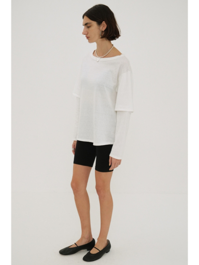 TEE LAYERED LONGSLEEVE TOPS（Tシャツ/カットソー）｜CLANE