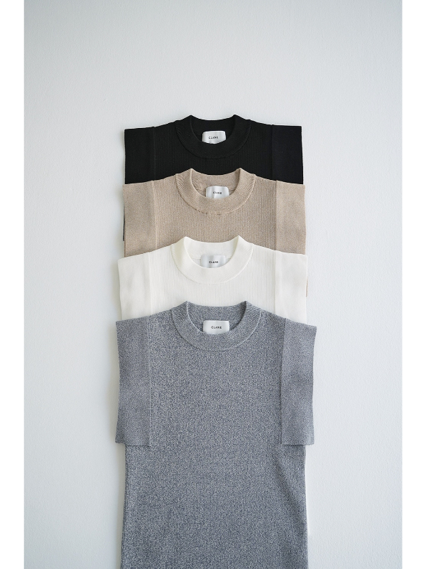 CLANE (クラネ) 18106-2252 SQUARE SLEEVE KNIT TOPSの通販