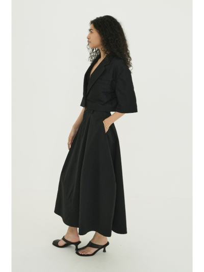 CLANE (クラネ) 18109-6082 COCOON LINE VOLUME SKIRTの通販