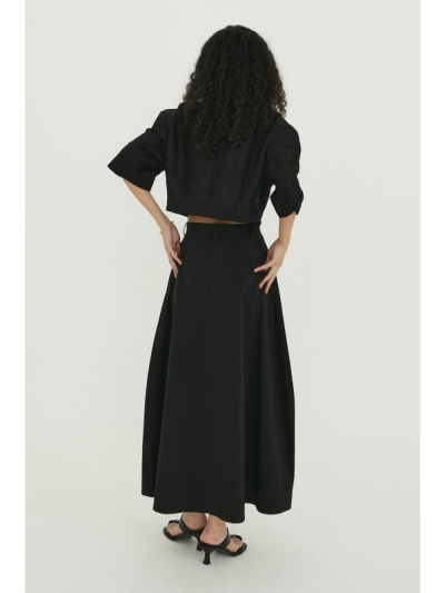 CLANE (クラネ) 18109-6082 COCOON LINE VOLUME SKIRTの通販