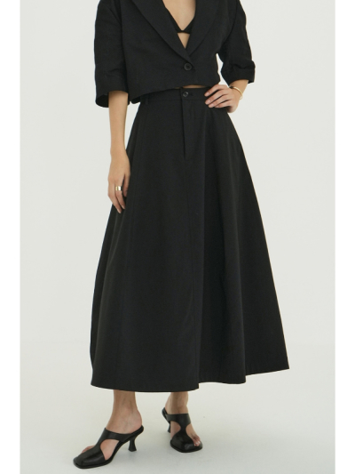 CLANE (クラネ) 18109-6082 COCOON LINE VOLUME SKIRTの通販