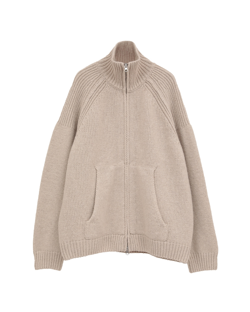 CLANE 新品　ニット CLANE (クラネ) 19106-2292 POCKET ZIP KNIT TOPSの通販 - BOOMERANG