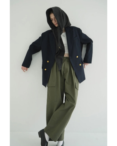 CLANE (クラネ) 19110-7172 WIDE TUCK WORK PANTSの通販 - BOOMERANG