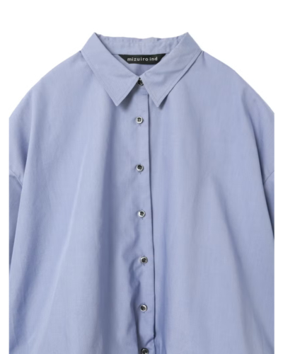 mizuiroind（ミズイロインド）2-230128 half slv ballon shirtの通販