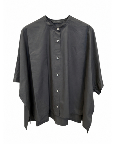 mizuiroind（ミズイロインド）2-230132 half slv stand collar wide