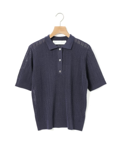 MidiUmi(ミディウミ）2-720190 ニットポロシャツプルオーバーの通販