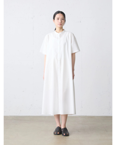MidiUmi(ミディウミ） 2-75990562 half slv A line shirt one-pieceの