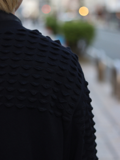 LAD MUSICIAN（ラッドミュージシャン) 2125-042 3D KNIT CARDIGANの