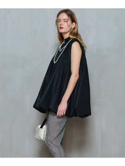 タグ付き/Balloon Silhouette Typewriter Tunic