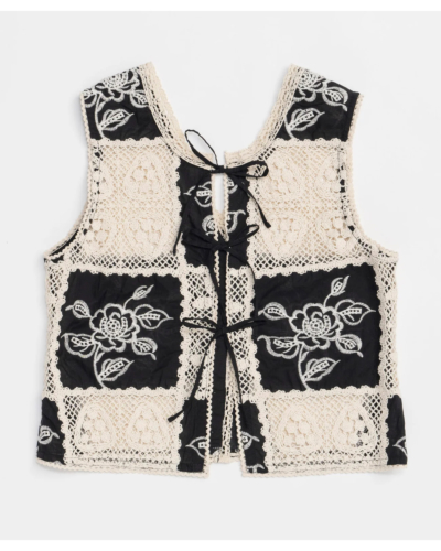 【新品タグ付き】BASERANGE LOULOU VEST / MIMOZA 新品タグ付き】BASERANGE LOULOU VEST / MIMOZA