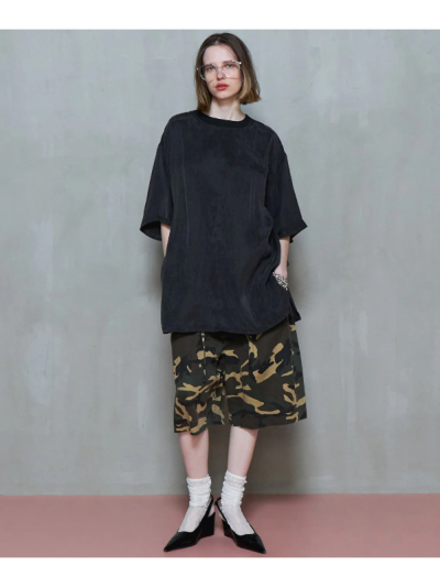 MAISON SPECIAL 21251315712 Half Sleeve Satin Tunicの通販