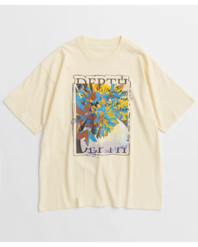 美品 MAISON SPECIAL Flower Motif T-shirt MAISON SPECIAL（メゾンスペシャル）の「Flower Motif T-shirt