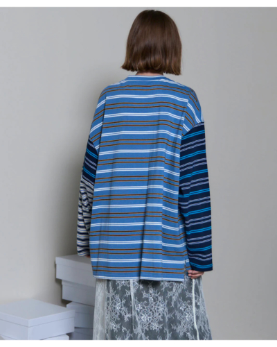 MAISON SPECIAL( メゾン スペシャル) 21252415807 Multi Stripe