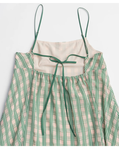 新品未使用　メゾンスペシャル　ジレ　チュール　カーキ　F MAISON SPECIAL（メゾンスペシャル）21261265304 Multi Check Cami