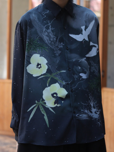 LAD MUSICIAN（ラッドミュージシャン) 2224-113 CARP & SPLASH BIG SHIRTの通販 - BOOMERANG