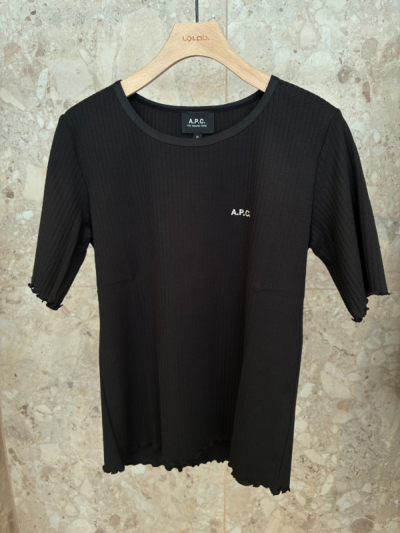 A.P.C. TRACY Tシャツ ブラック A.P.C.（アーペーセー）23263196473 Tracy Tシャツの通販 - BOOMERANG
