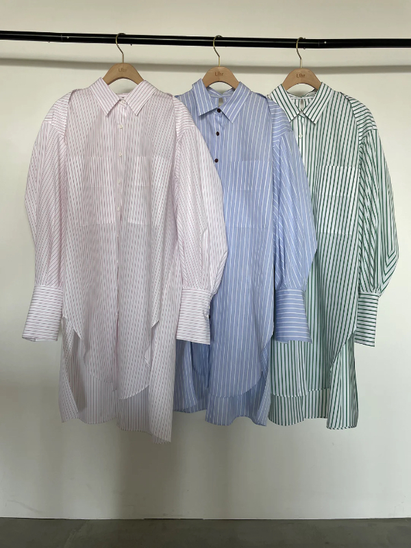 【MORE SALE】Uhr（ウーア）23AW-SH340 Over Shirt Tunicの通販