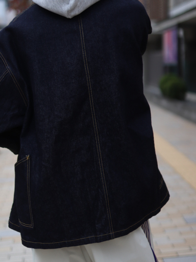 is-ness（イズネス）23AW121005AWJK08 13oz COVERALL DENIM