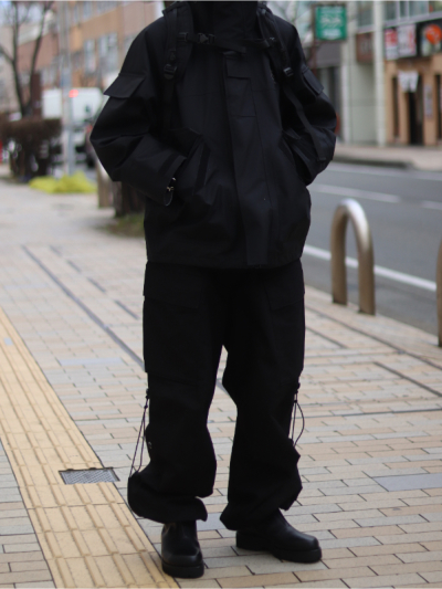 is-ness（イズネス） 23AW_28_1005AWJK02 NINJA HOODIE SHELL JACKETの