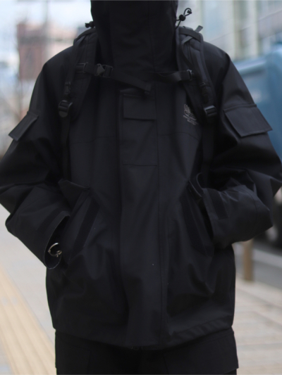 is-ness（イズネス） 23AW_28_1005AWJK02 NINJA HOODIE SHELL JACKETの