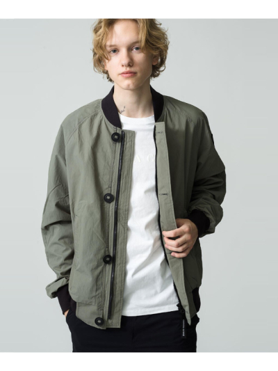 カナダグース オリーブグリーン ジャンパー バートレットボンバー S バートレット ボンバー(2415MBJ)｜カナダグース (CANADA GOOSE) 日本